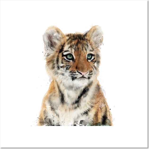 Little Tiger Wall Art by Amy Hamilton